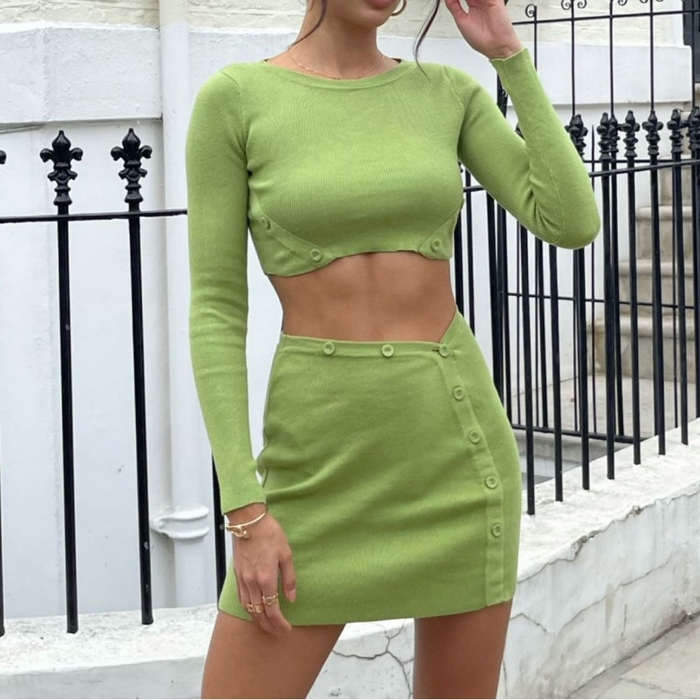 Princess Polly The Mia Set Green
